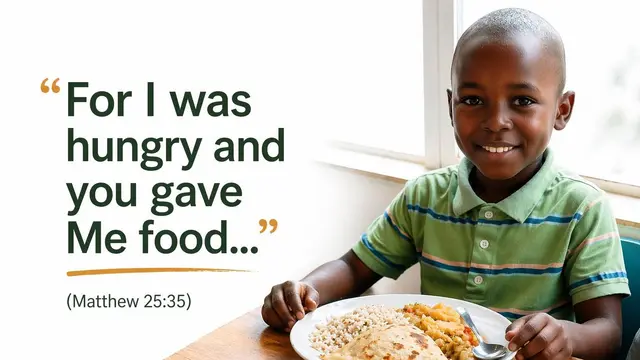 Una comida puede cambiar el futuro / Un toque puede alimentar a un niño - foto 1 de 1