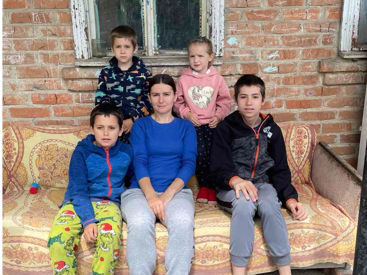 Help Us Raise $40,000 to Buy a City Home for a Single Mother in Ukraine and Her Four Children